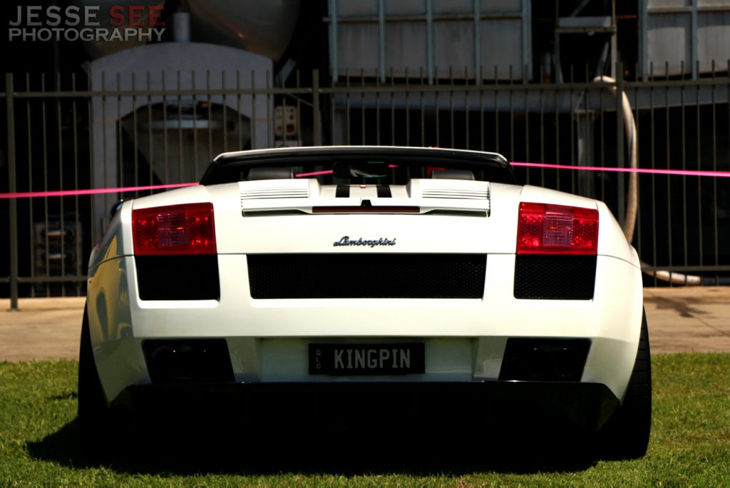 A 2006 model Lamborghini Gallardo Spyder. A 2006 model Lamborghini Gallardo Spyder.